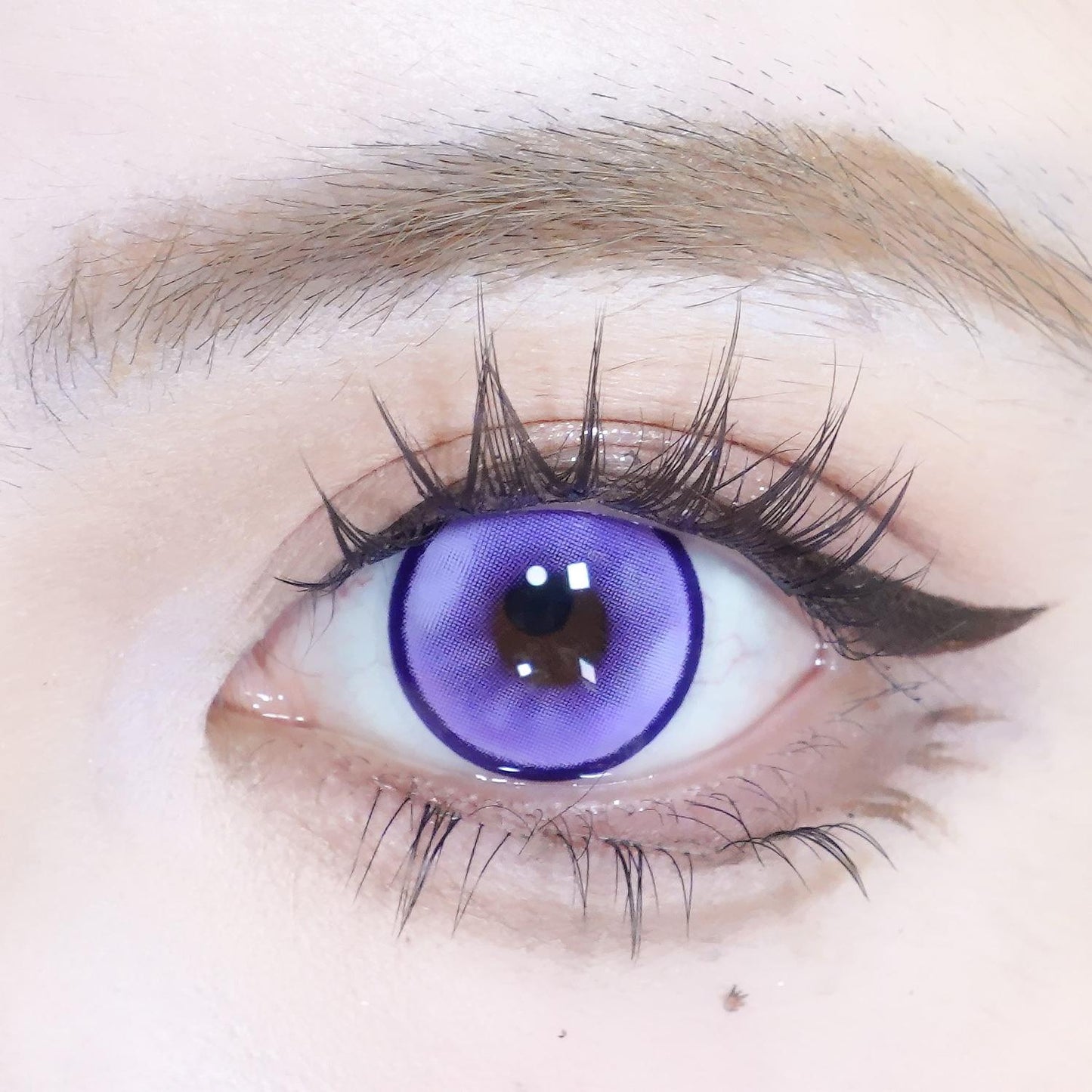 1pair Cosplay Color Contact Lenses Halloween Anime Softlens 14.5mm 6months