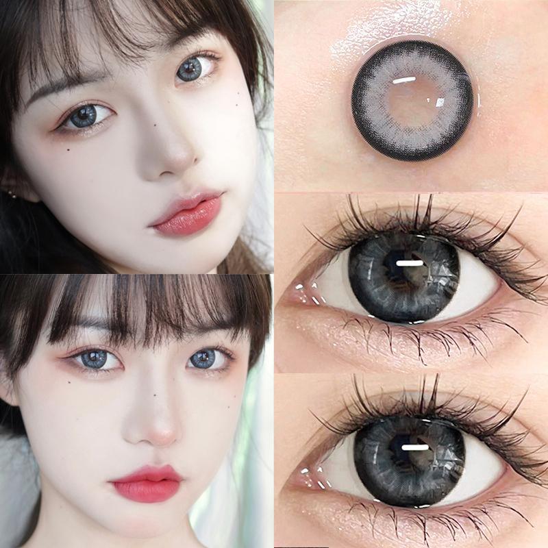 JeweLens Enlarge Contact Lenses 14.4mm Gray Brown