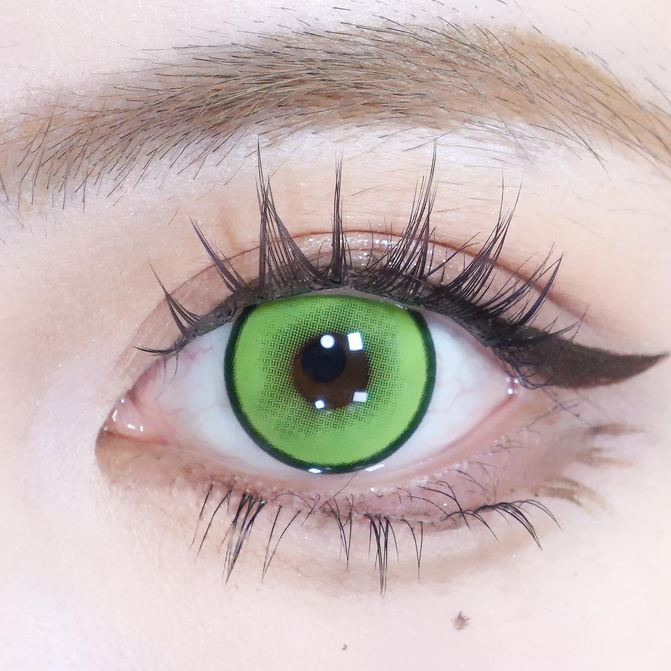 1pair Cosplay Color Contact Lenses Halloween Anime Softlens 14.5mm 6months