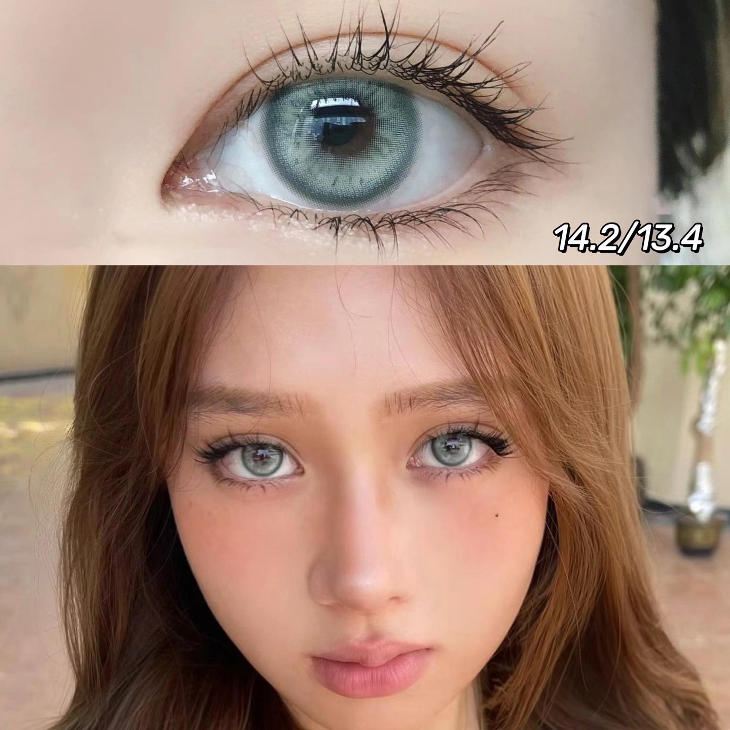 1pair Omega Series Colored Contact Lenses 14.2mm