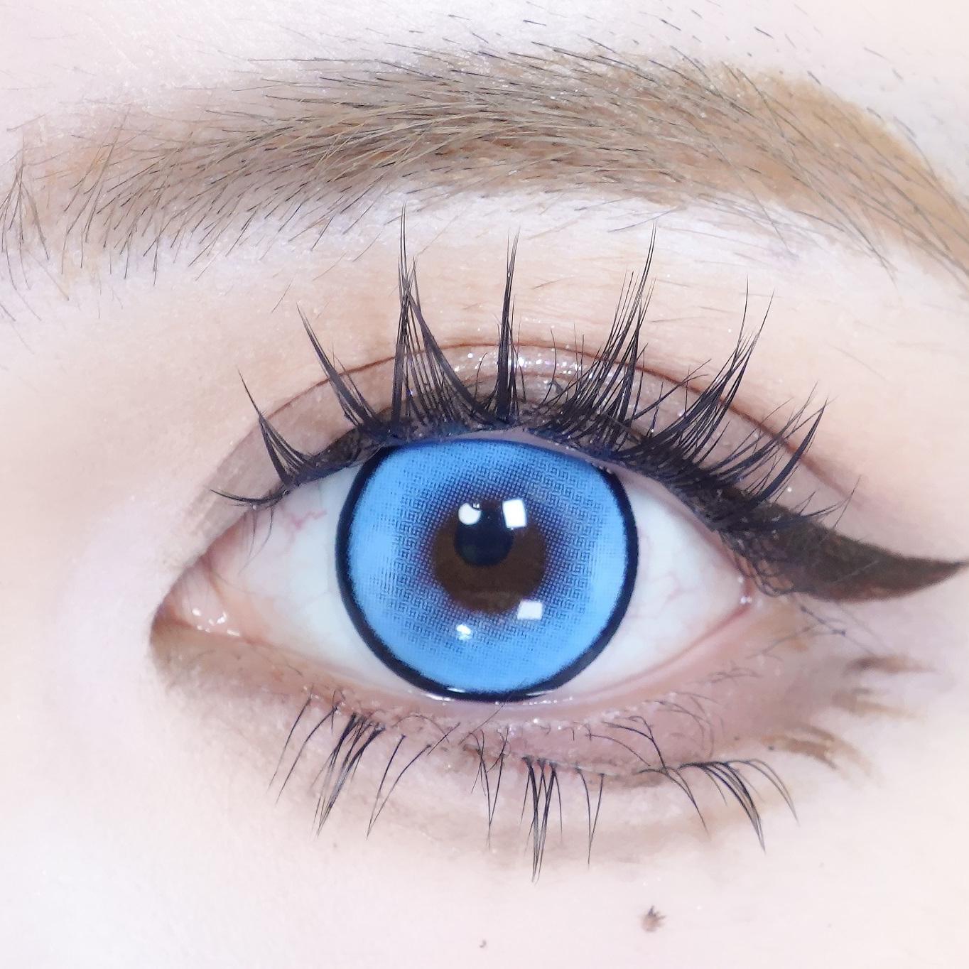1pair Cosplay Color Contact Lenses Halloween Anime Softlens 14.5mm 6months