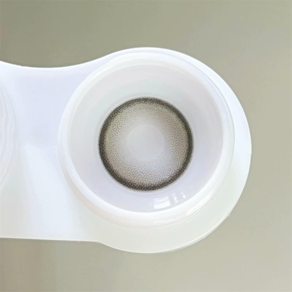 1pair Clock Gray Color Contact Lenses 14.2mm Softlens