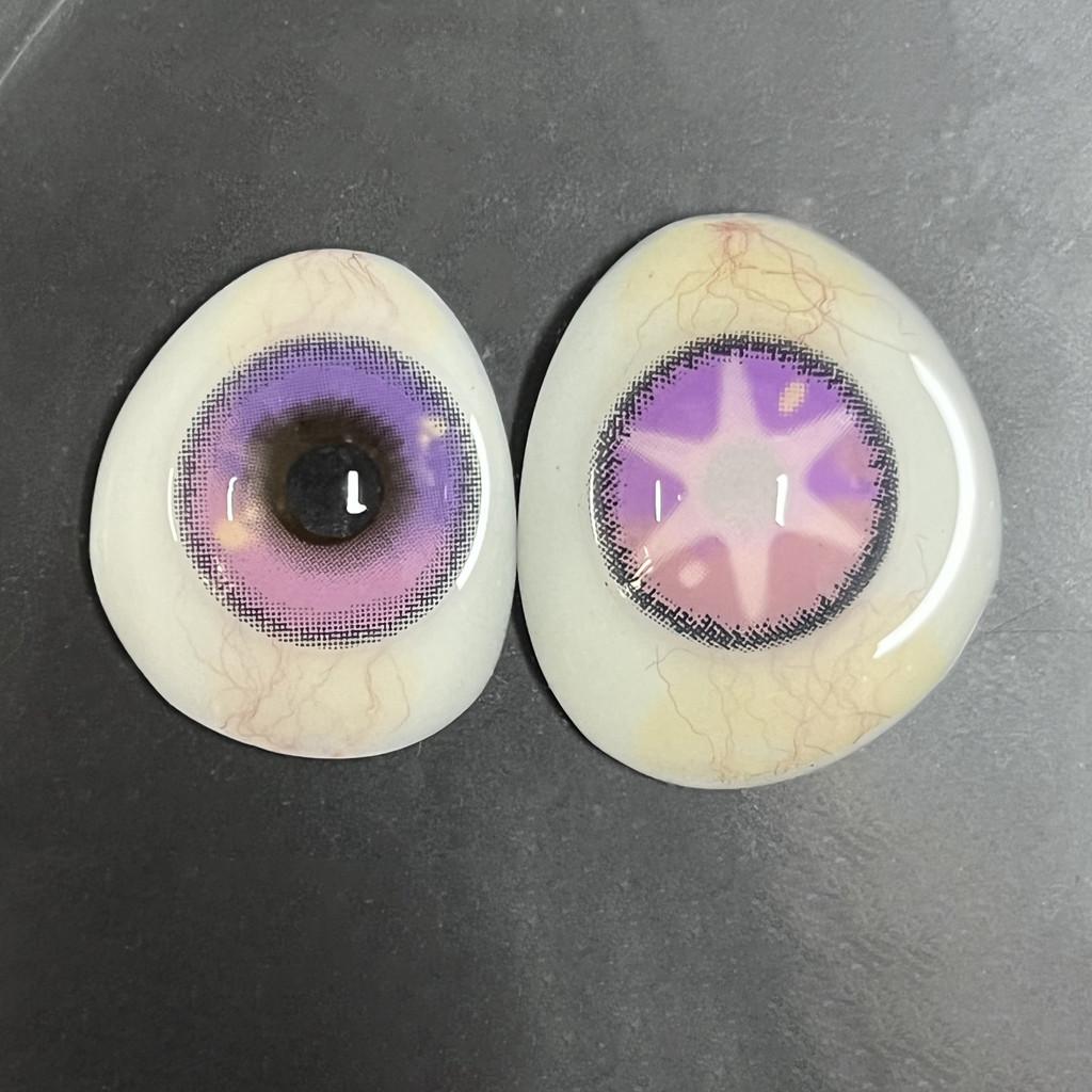 1pair Hoshino Ai OSHI NO KO Cosplay Anime Color Contact Lenses Halloween Scary lens Softlens 14.5mm