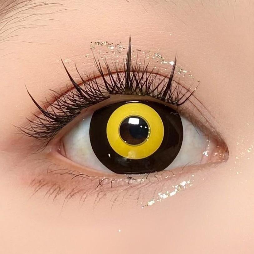 1pair Kaneki Ken Cosplay Colored Contact Lenses Halloween Contacts 14.4mm