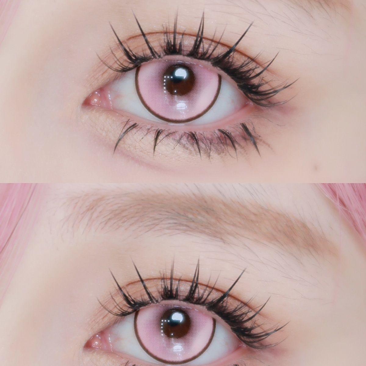 1pair Cosplay Color Contact Lenses Halloween Anime Softlens 14.5mm 6months
