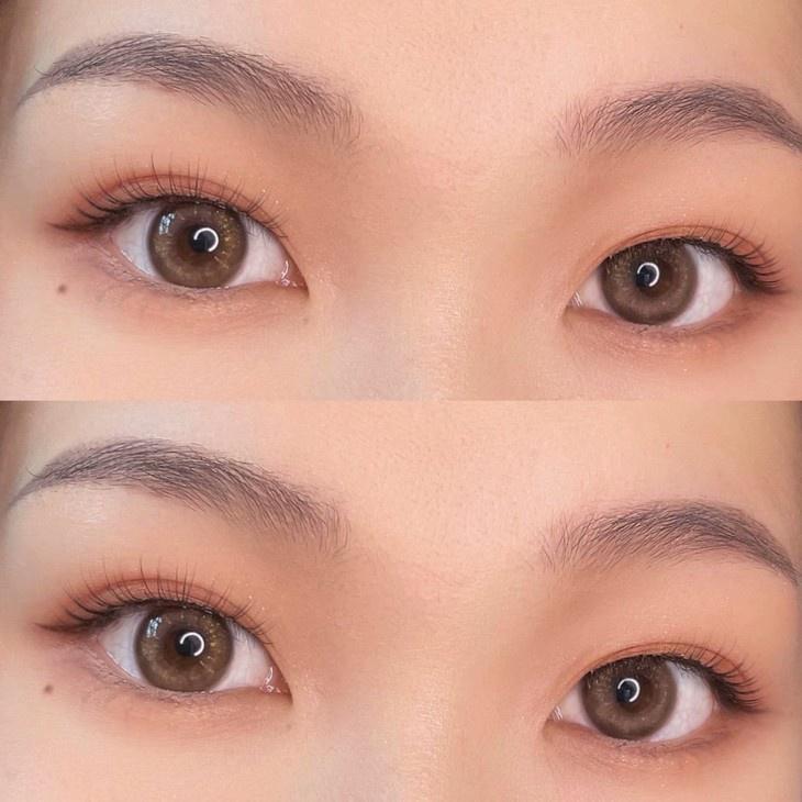 1pair Bling Nano Colored Contact Lenses 14mm