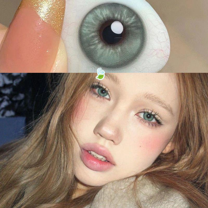 JeweLens Natural Iceblue Iris Coloured Lenses Blue Contact Lenses
