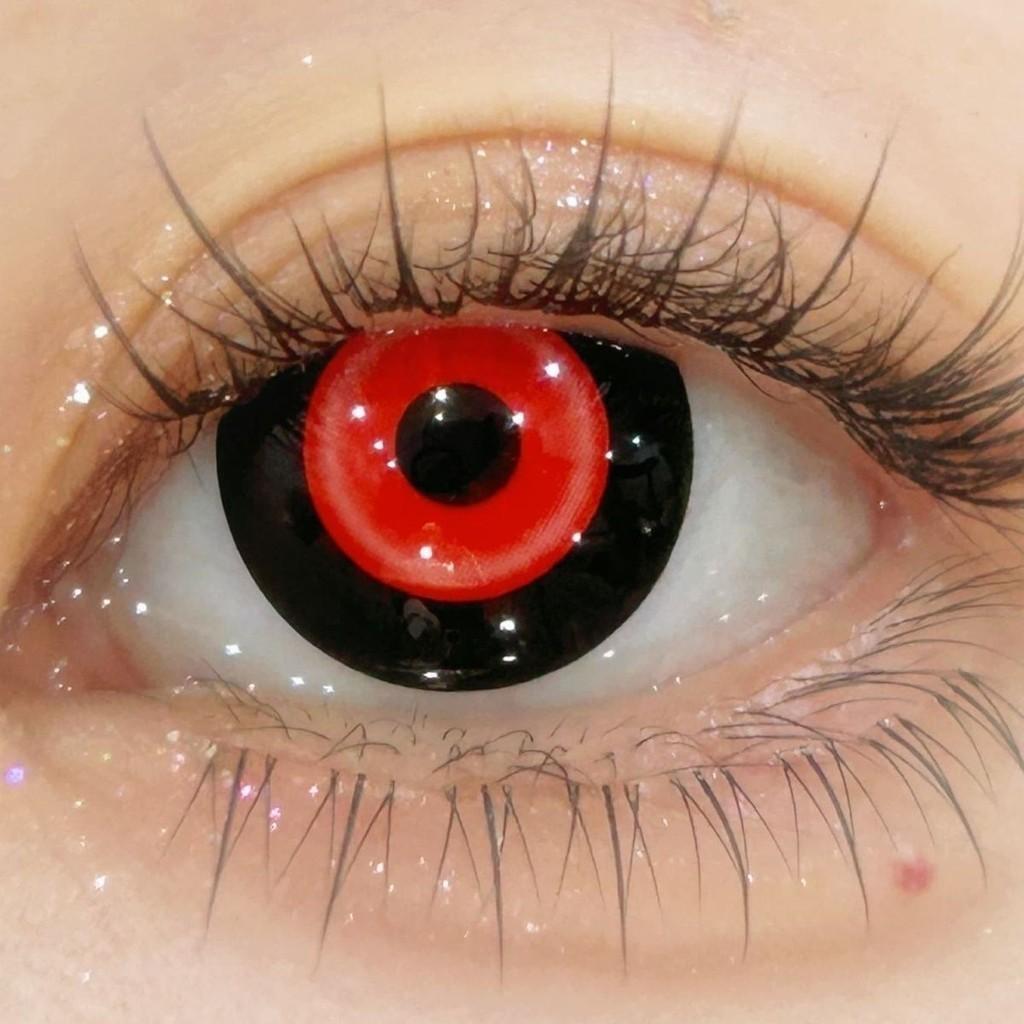 1pair Kaneki Ken Cosplay Colored Contact Lenses Halloween Contacts 14.4mm