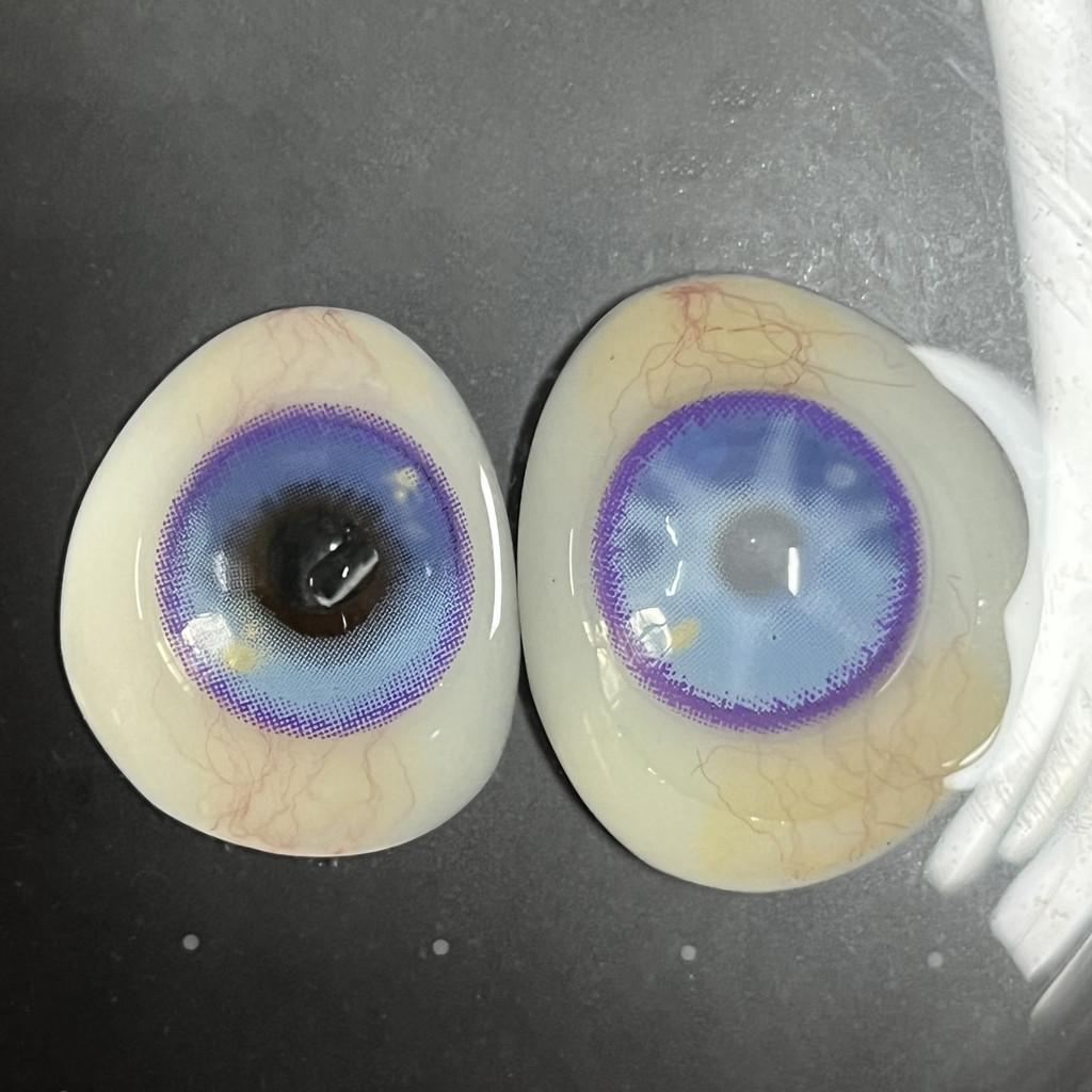 1pair Hoshino Ai OSHI NO KO Cosplay Anime Color Contact Lenses Halloween Scary lens Softlens 14.5mm