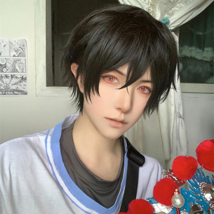 1pair Cosplay Color Contact Lenses Coloured Halloween Softlens Red Vampire Pupil 12months 1pair