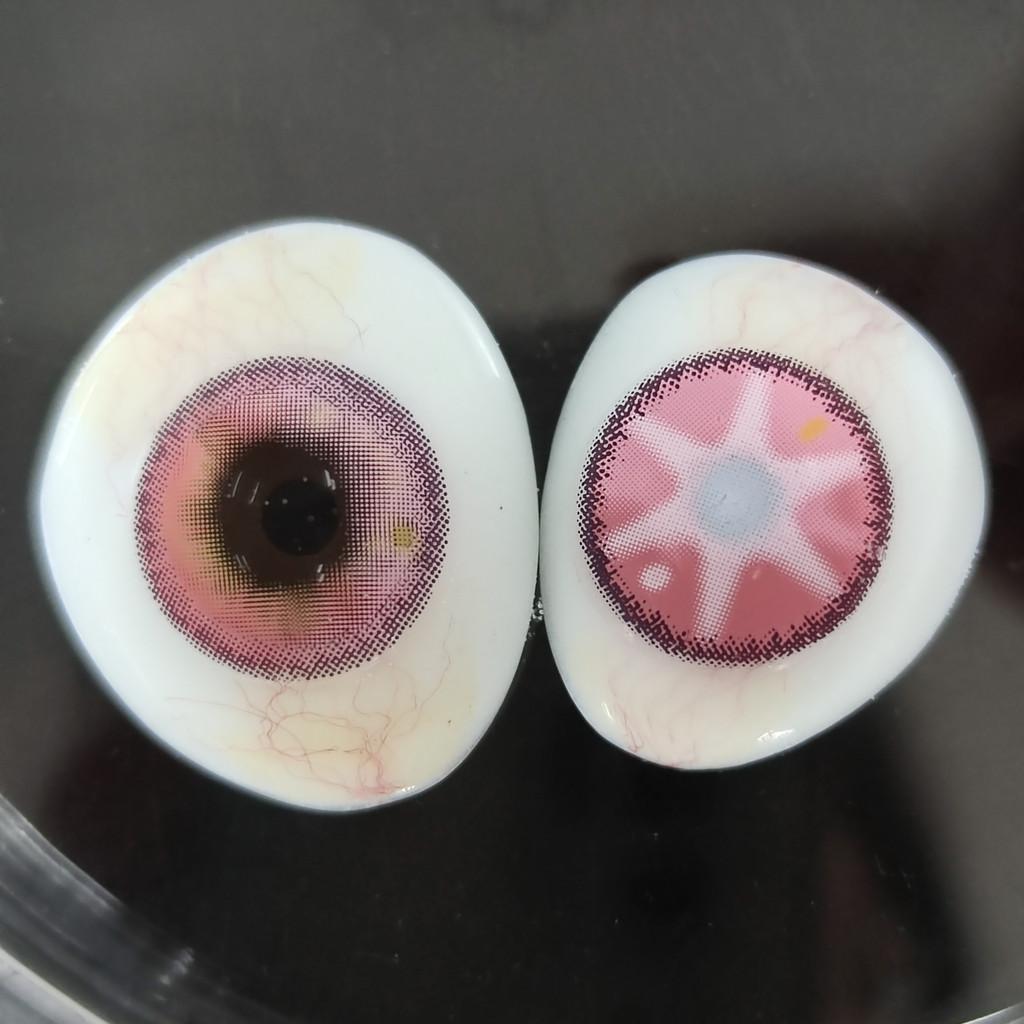 1pair Hoshino Ai OSHI NO KO Cosplay Anime Color Contact Lenses Halloween Scary lens Softlens 14.5mm