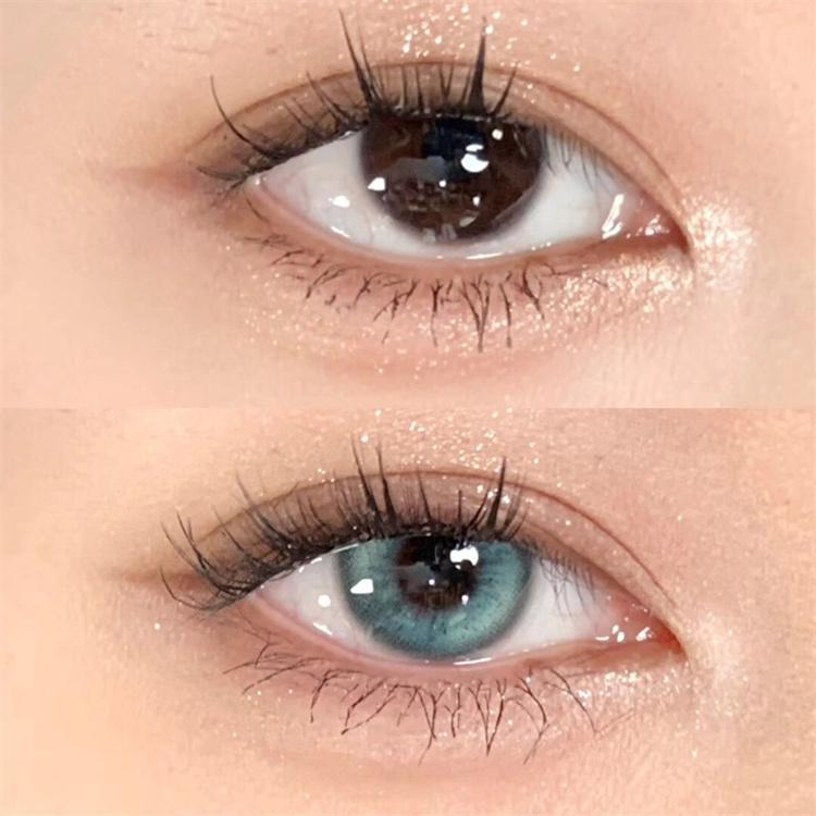 1pair Omega Series Colored Contact Lenses 14.2mm