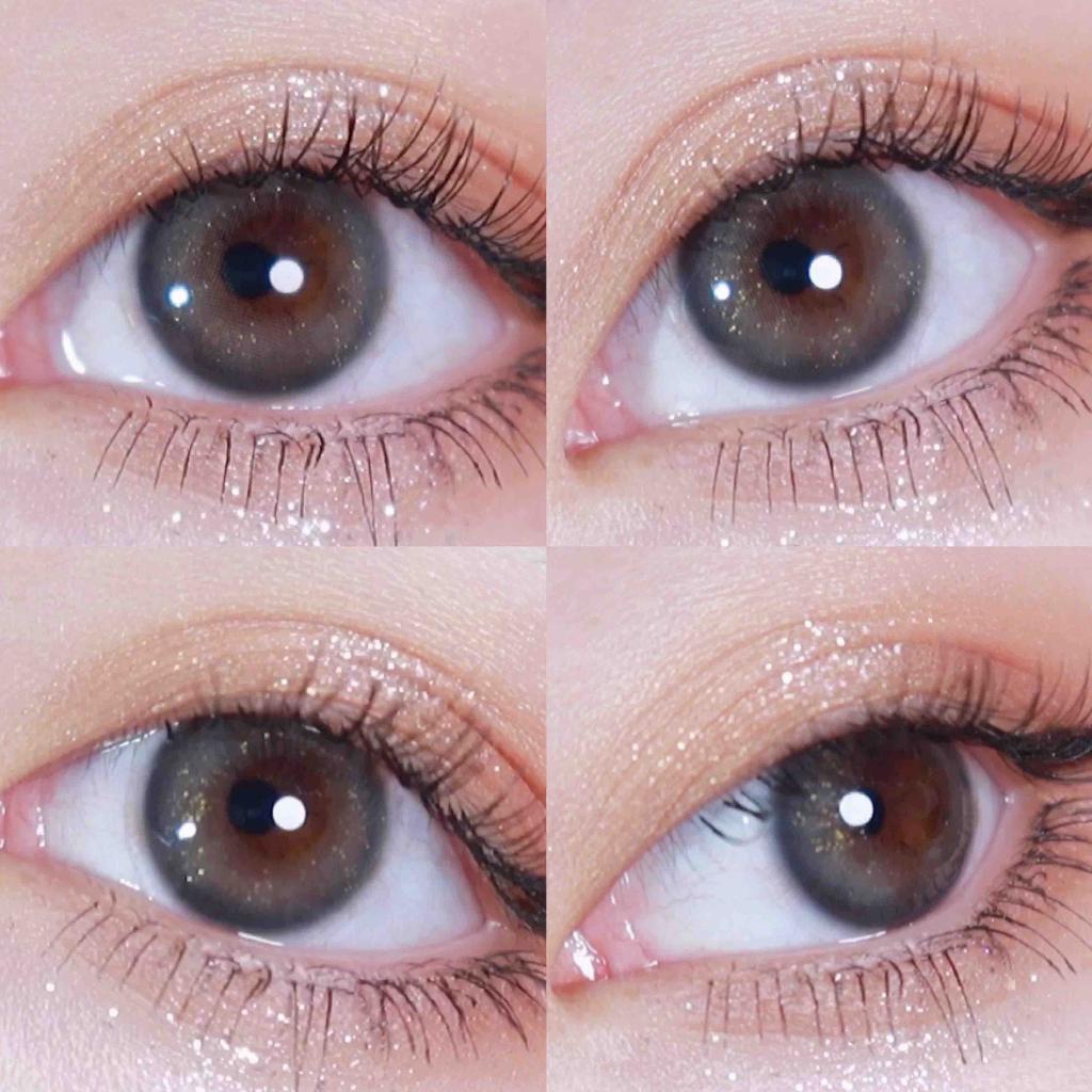 1pair Bling Nano Colored Contact Lenses 14mm