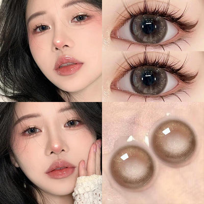 1 par de lentes de contato coloridas Bling Nano 14mm 
