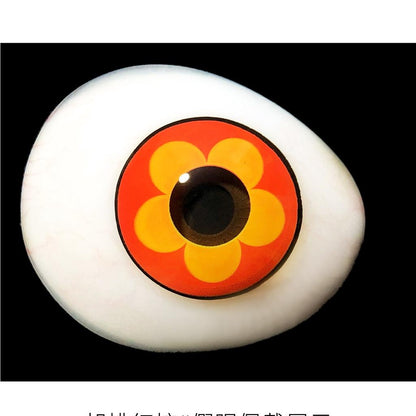 2pcs/1pair Graded Colored Contact Lenses Coloured Anime Pupil Genshin Nahida Hutao Cosplay