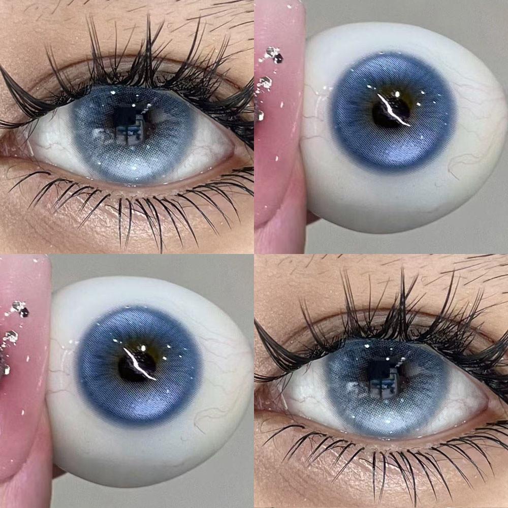 Isoralook 2pcs/1pair Watery Color Contact Lenses 14.5mm Softlens