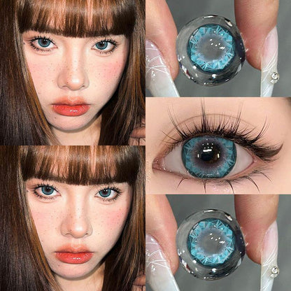 JeweLens Blue Diamond Contact Lenses 14.4mm Enlarge Pupil