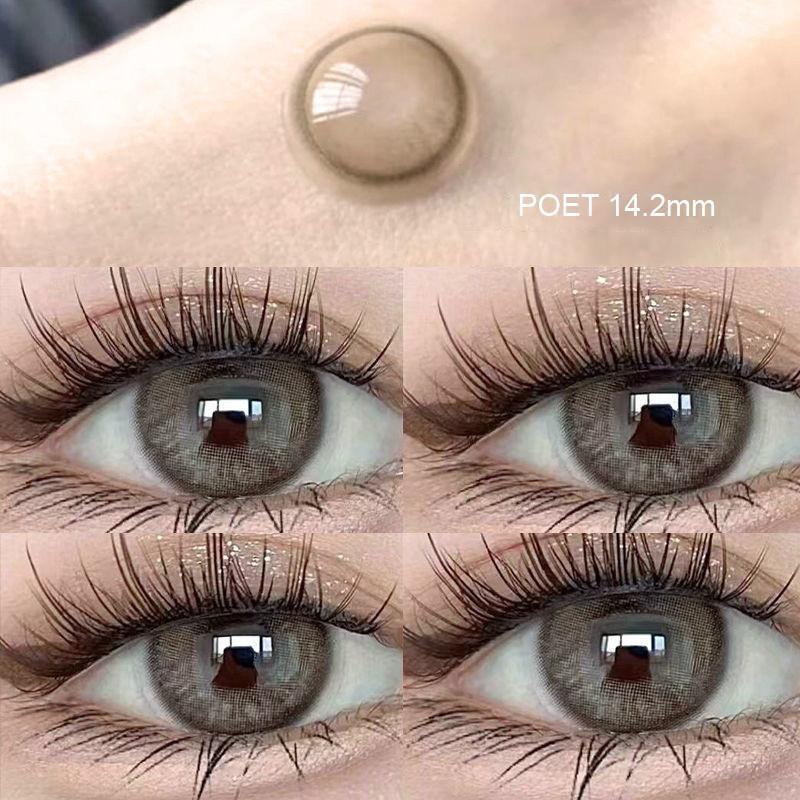 1pair Greenbrown Colored Contact Lenses SUGARPLUM
