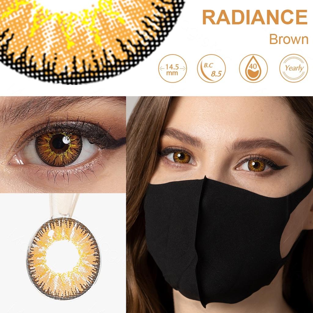 JeweLens Graded 2pcs/1 par Cosplay Lentes de contato coloridas Eyemakeup Colorido Anime Pupil 