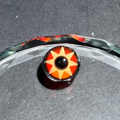 JeweLens 1 par Mavuika Cosplay Lentes de contato coloridas Genshin Anime Softlens 14,5 mm 