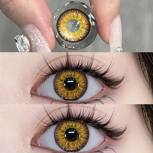 1pair Cosplay Halloween Colored Contact Lenses 14.4mm