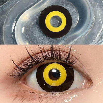 1pair Kaneki Ken Cosplay Colored Contact Lenses Halloween Contacts 14.4mm