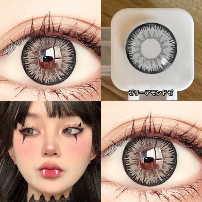 JeweLens Graded 2pcs/1 par Cosplay Lentes de contato coloridas Eyemakeup Colorido Anime Pupil 