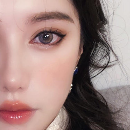 2pcs Colored Contact Lenses Eyemakeup Coloured Violet Pink Galaxy Pupil Dreamcolor