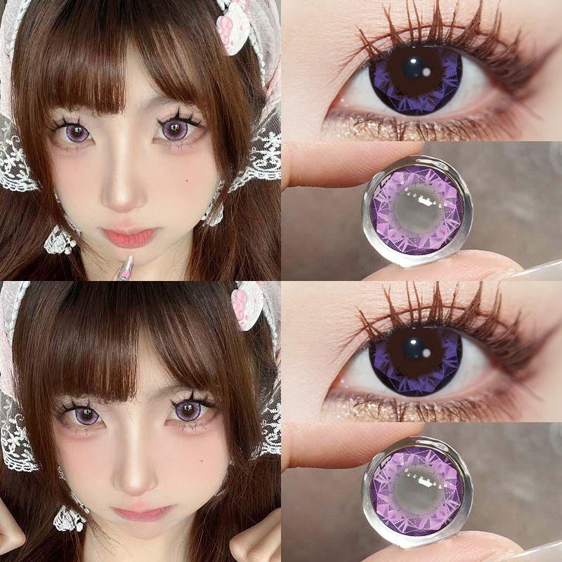 JeweLens Blue Diamond Contact Lenses 14.4mm Enlarge Pupil