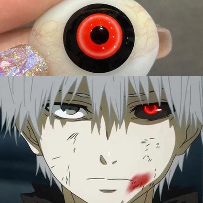 1pair Rebecca Cosplay Color Contact Lenses Halloween Contacts 12months