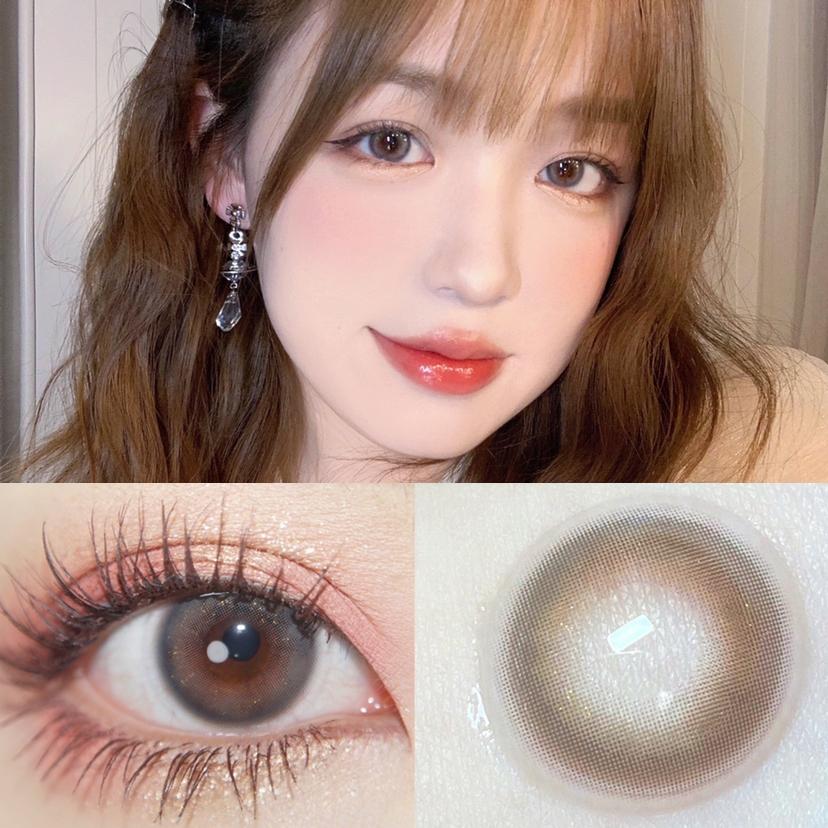 1 par de lentes de contato coloridas Bling Nano 14mm 