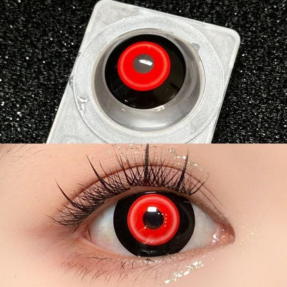 1pair Kaneki Ken Cosplay Colored Contact Lenses Halloween Contacts 14.4mm