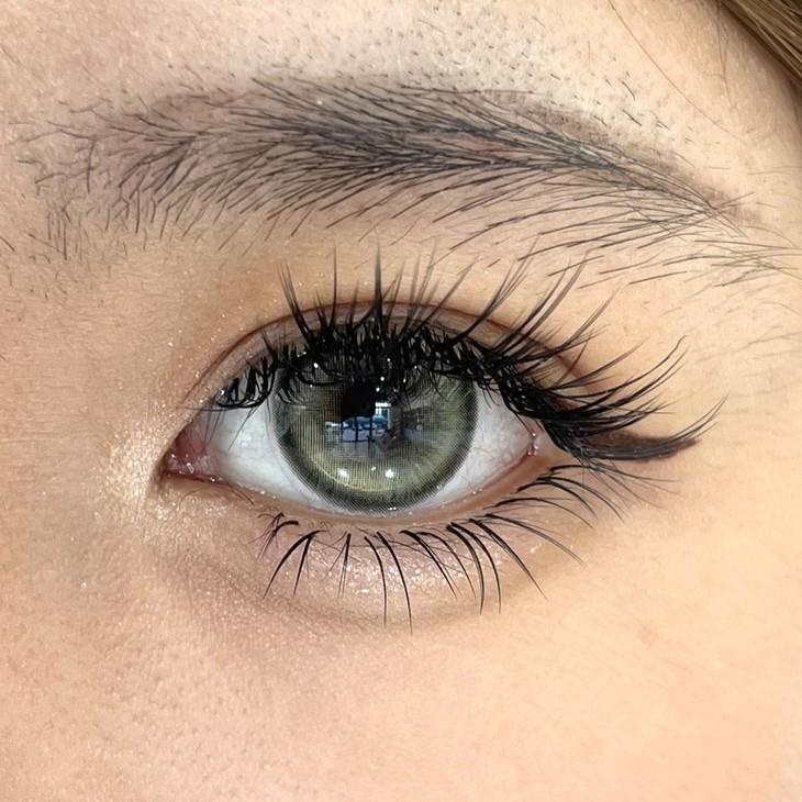 1pair Greenbrown Colored Contact Lenses SUGARPLUM
