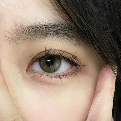 1pair Greenbrown Colored Contact Lenses SUGARPLUM