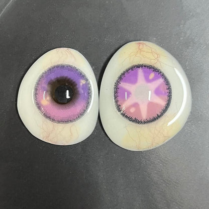 1pair Hoshino Ai OSHI NO KO Cosplay Anime Color Contact Lenses Halloween Scary lens Softlens 14.5mm