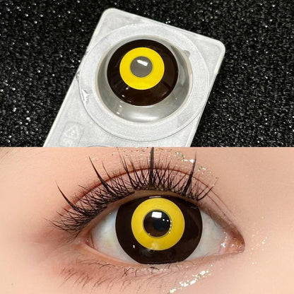 1pair Kaneki Ken Cosplay Colored Contact Lenses Halloween Contacts 14.4mm