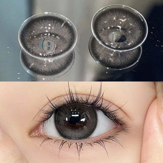 1pair Natural Colored Contact Lenses 14.4mm Softlens