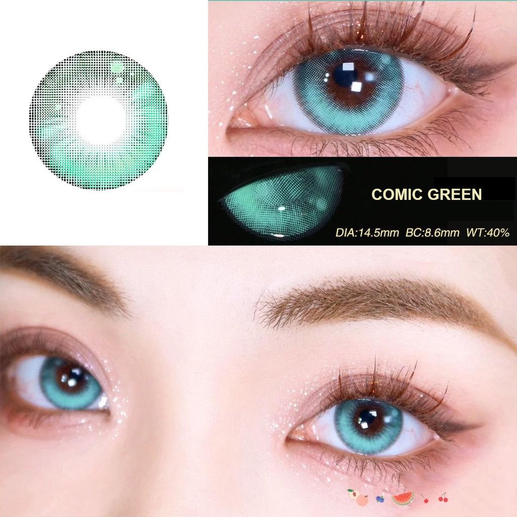 1pair Yashiro Nene Cosplay Colored Contact Lenses 12months