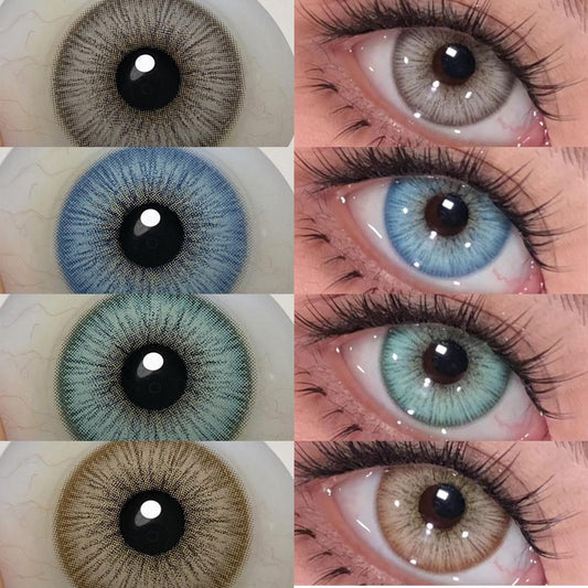 1pair Serltyca Color Contact Lenses Mixed Blood Softlens 12months
