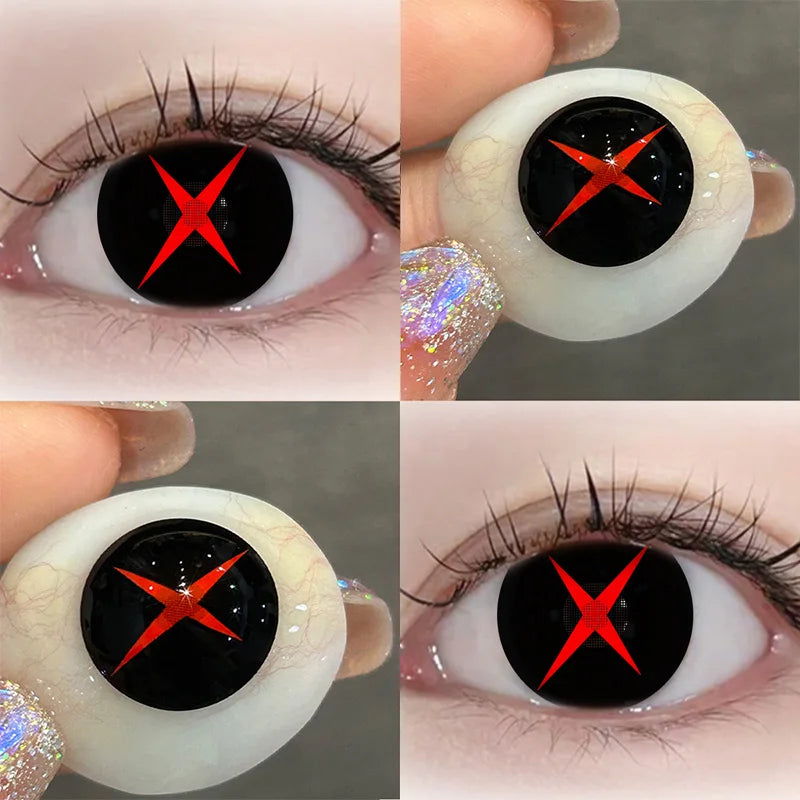 JeweLens Alien Stage Cosplay Color Contact Lenses Anime Ivan Till Pu