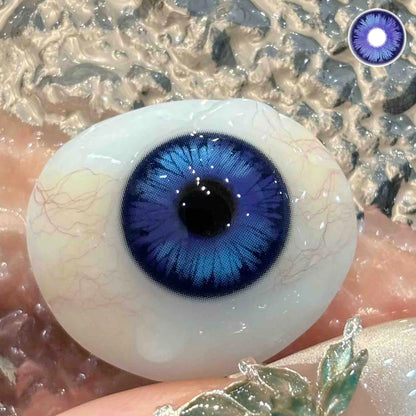JeweLens Navy Blue Cosplay Color Contact Lenses Emerald Green Soft Lens New Arrive Eye Makeup High Quality