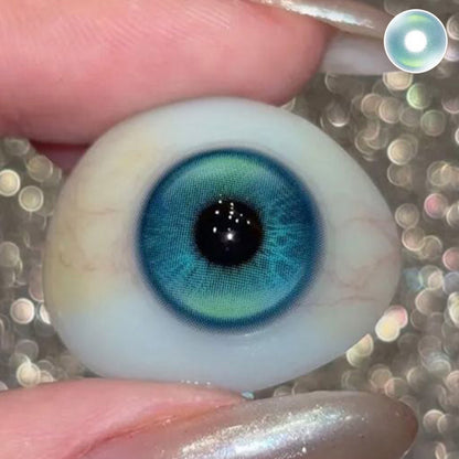 JeweLens Navy Blue Cosplay Color Contact Lenses Emerald Green Soft Lens New Arrive Eye Makeup High Quality