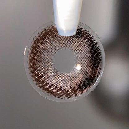 1 par de lentes de contato coloridas naturais 14,4 mm softlens 