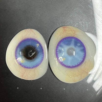 1pair Hoshino Ai OSHI NO KO Cosplay Anime Color Contact Lenses Halloween Scary lens Softlens 14.5mm