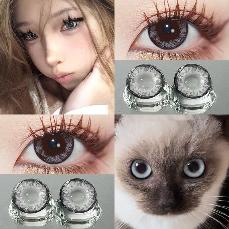 JeweLens Blue Diamond Contact Lenses 14.4mm Enlarge Pupil