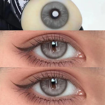 1pair Taylor BlueGray Colored Contact Lenses 14.2mm