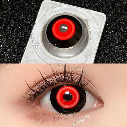 1pair Kaneki Ken Cosplay Colored Contact Lenses Halloween Contacts 14.4mm