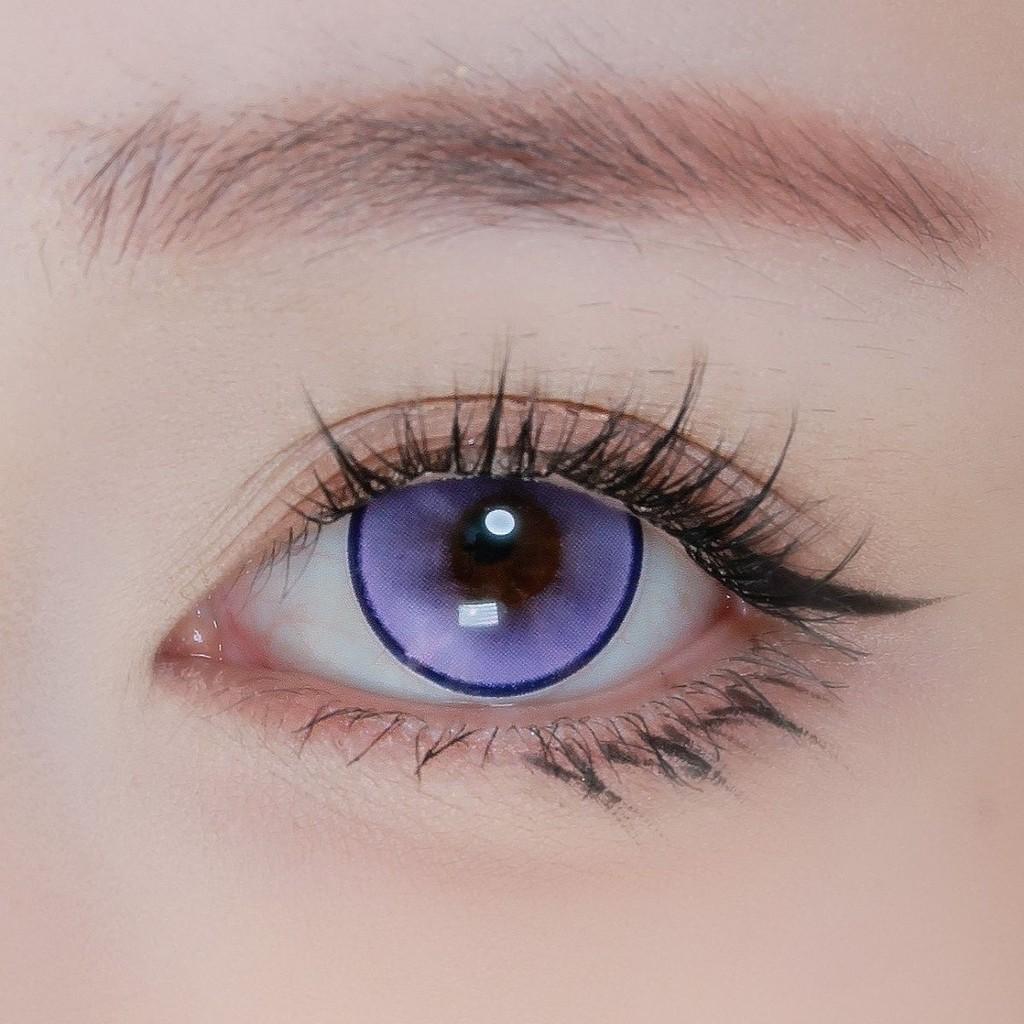 JeweLens Cosplay Color Contact Lenses Halloween Anime Softlens Koi Purple Pupil