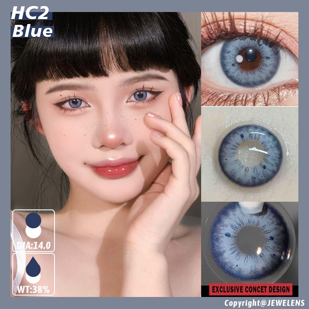 Lentes de contato JeweLens Blue Spot 14,2 mm 