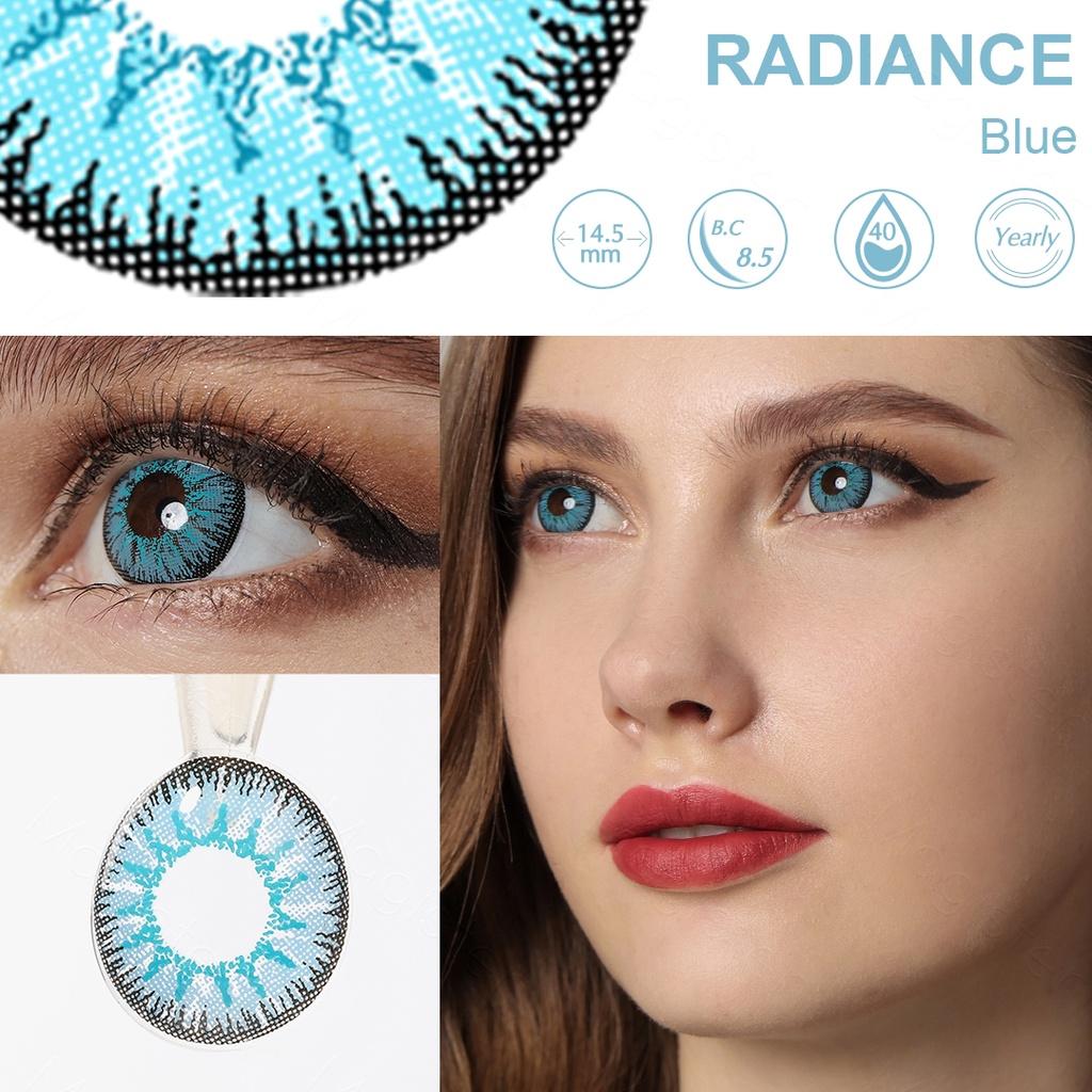 JeweLens Graded 2pcs/1 par Cosplay Lentes de contato coloridas Eyemakeup Colorido Anime Pupil 